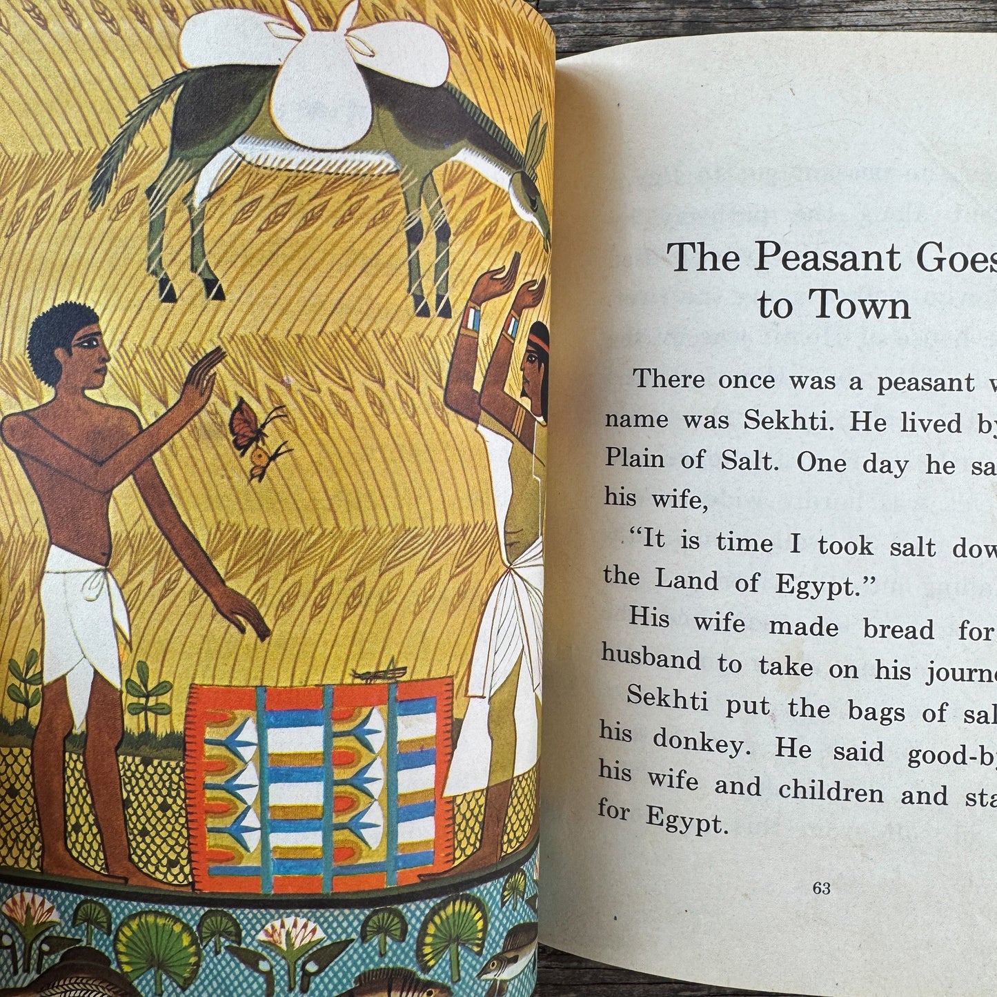 Stories from Old Egypt, Edward and Marguerite P. Dolch, 1964 - Pretty Old Books
