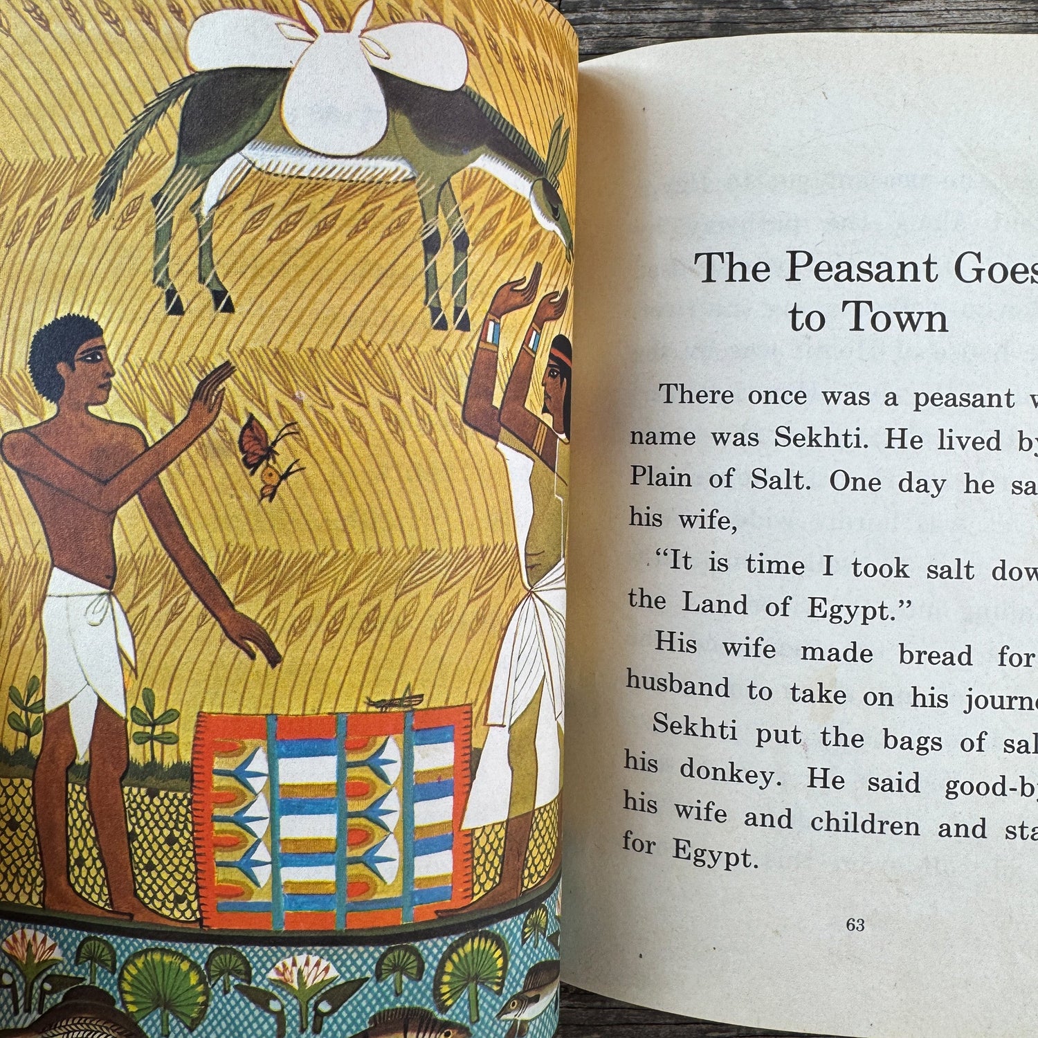 Stories from Old Egypt, Edward and Marguerite P. Dolch, 1964 - Pretty Old Books