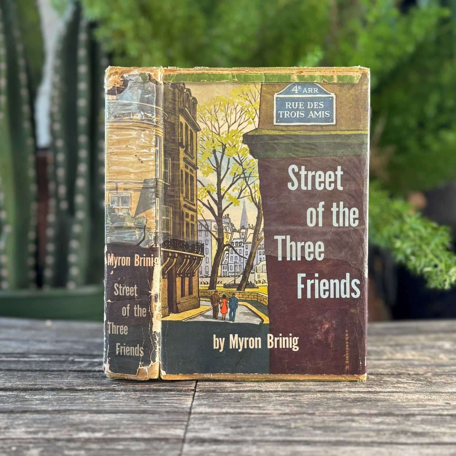 Street of the Three Friends, Myron Brinig, 1953 - Pretty Old Books