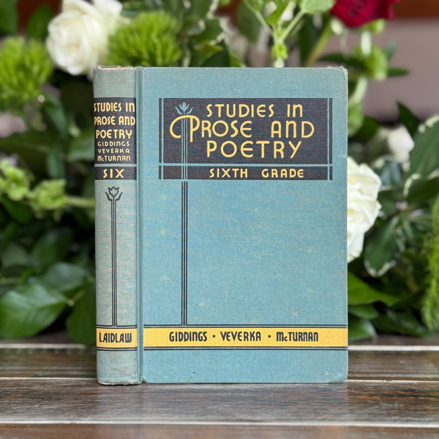 Studies in Prose and Poetry, 6th Grade, 1940 Laidlaw - Pretty Old Books