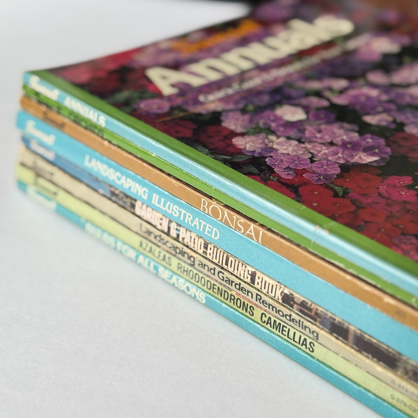 Sunset Magazine Gardening Books, Vintage Paperback Book Bundle - Pretty Old Books