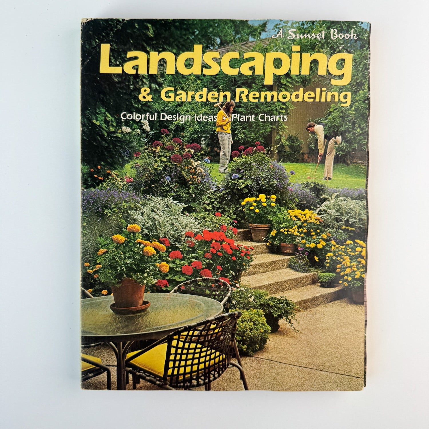 Sunset Magazine Gardening Books, Vintage Paperback Book Bundle - Pretty Old Books