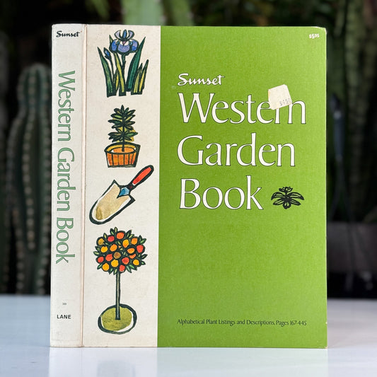 Sunset Western Garden Book, 1973 Hardcover - Pretty Old Books