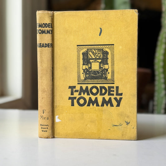 T - Model Tommy, Stephen W. Meader, Illustrated by Edward Shenton, 1966 - Pretty Old Books