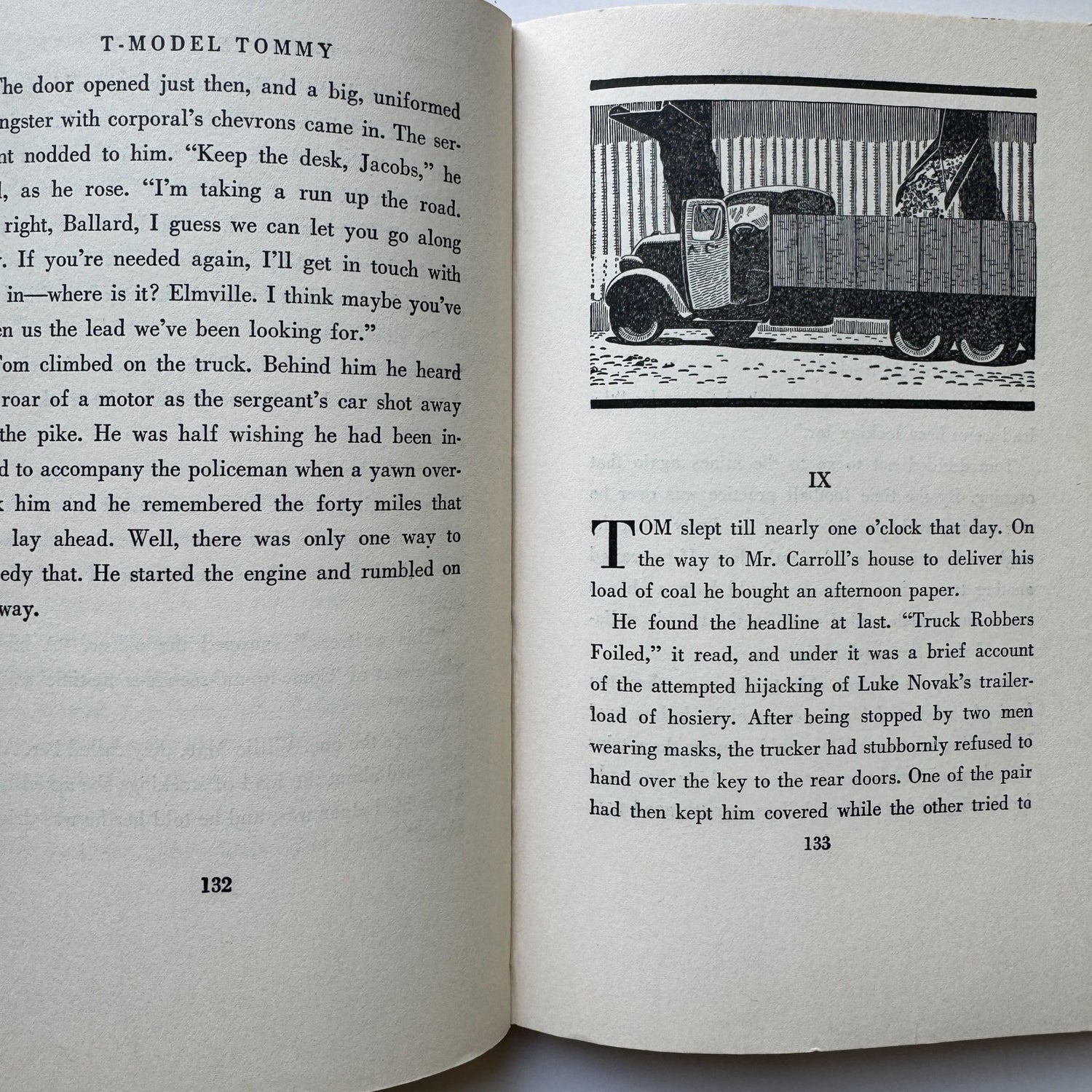 T - Model Tommy, Stephen W. Meader, Illustrated by Edward Shenton, 1966 - Pretty Old Books