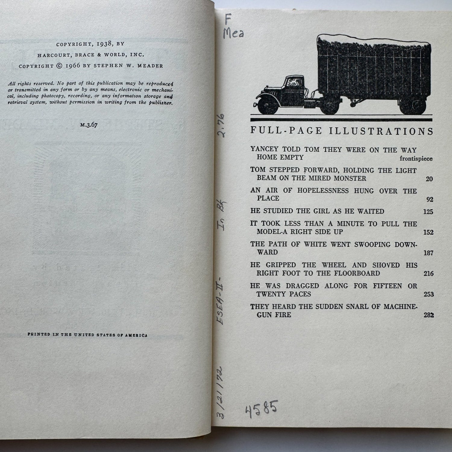 T - Model Tommy, Stephen W. Meader, Illustrated by Edward Shenton, 1966 - Pretty Old Books