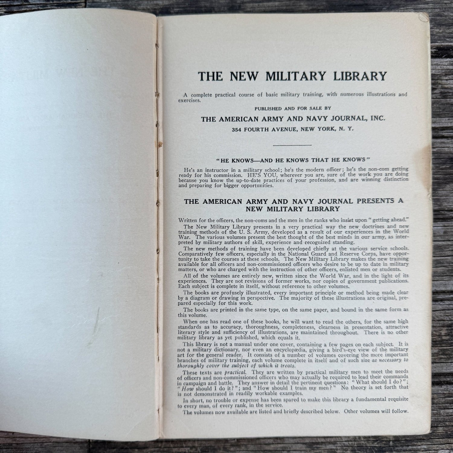 Tactics: The Practical Art of Leading Troops in War, 1922 First Edition - Pretty Old Books