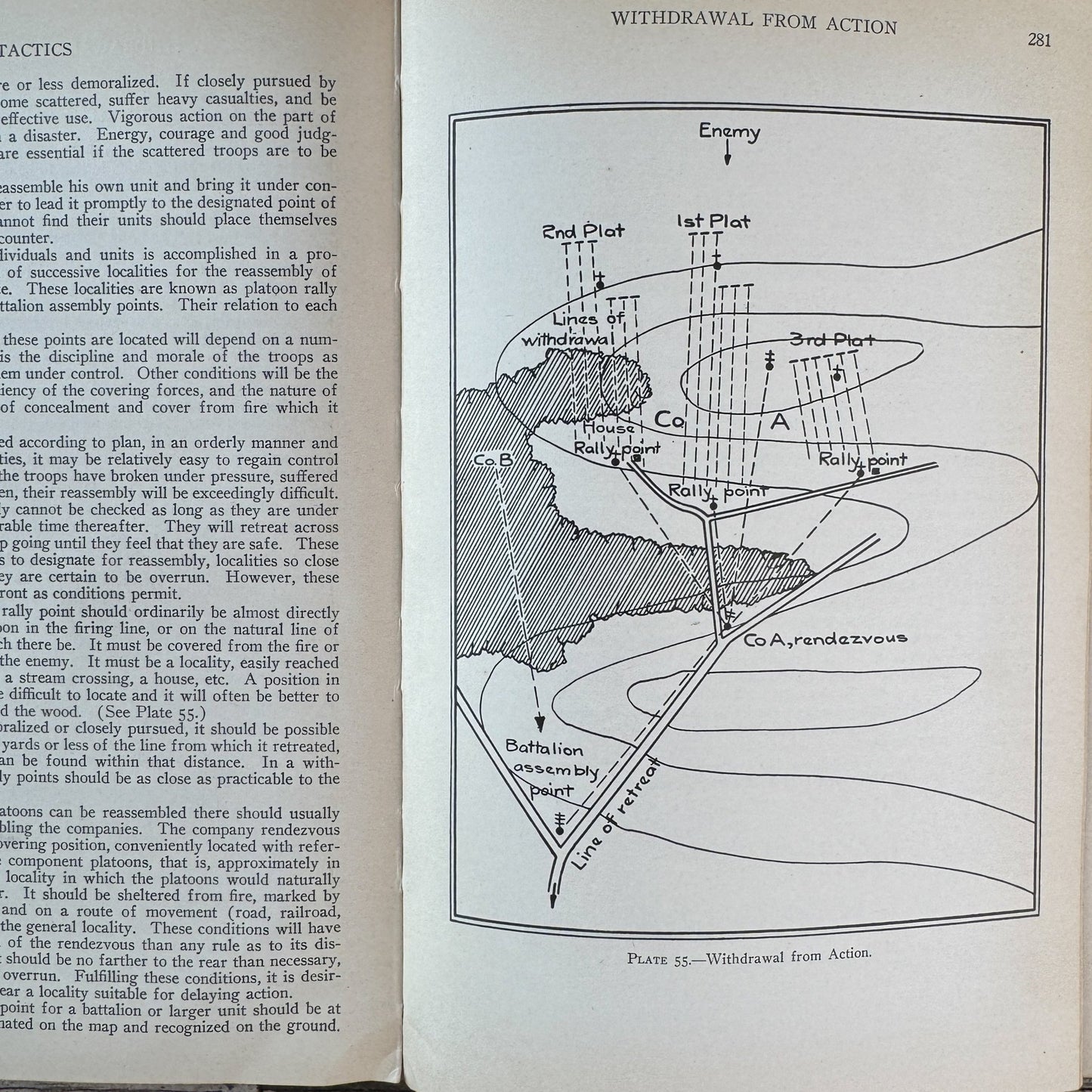 Tactics: The Practical Art of Leading Troops in War, 1922 First Edition - Pretty Old Books