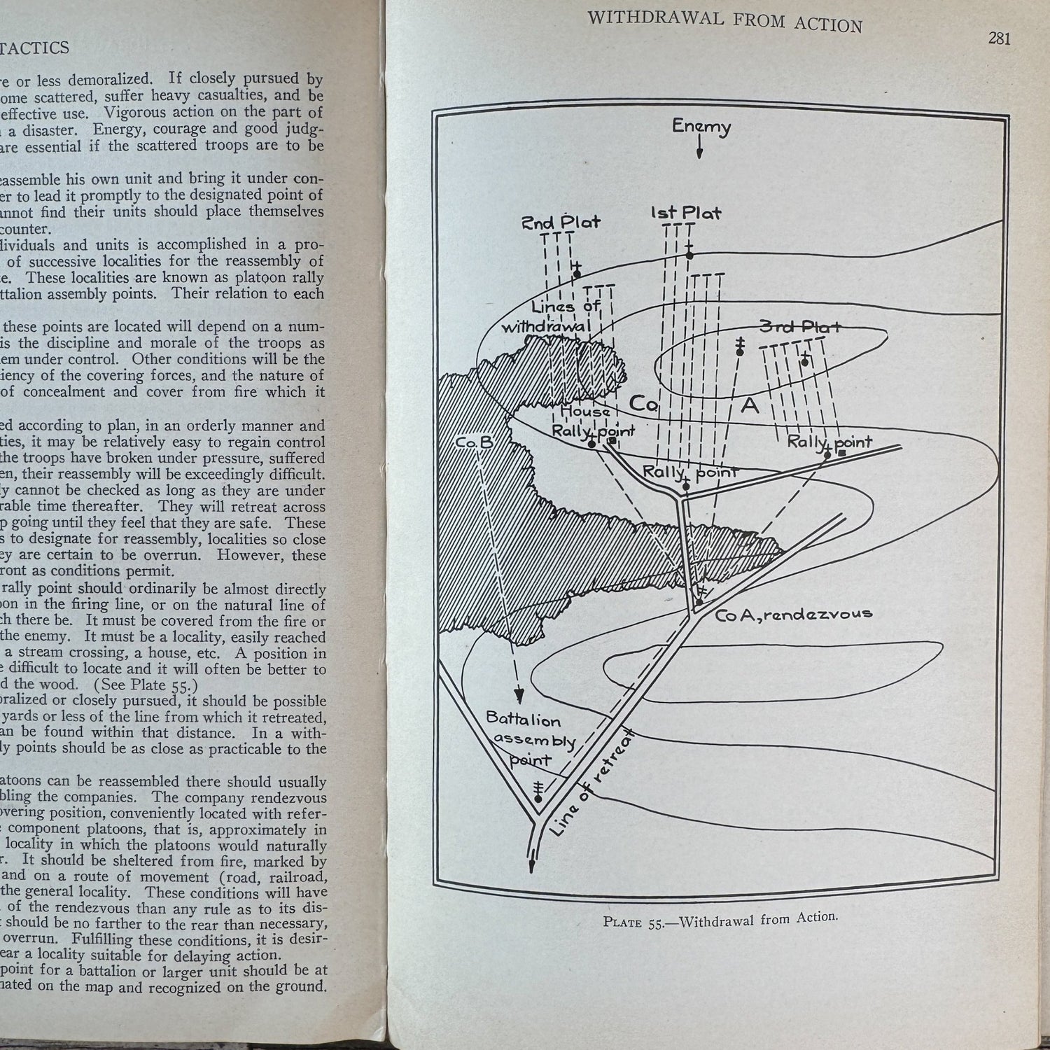 Tactics: The Practical Art of Leading Troops in War, 1922 First Edition - Pretty Old Books