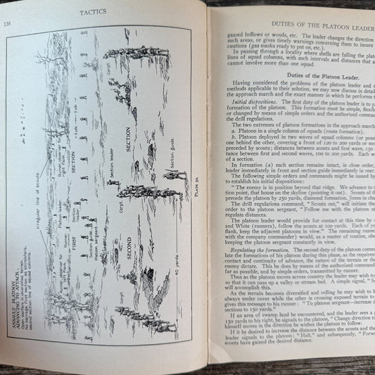 Tactics: The Practical Art of Leading Troops in War, 1922 First Edition - Pretty Old Books