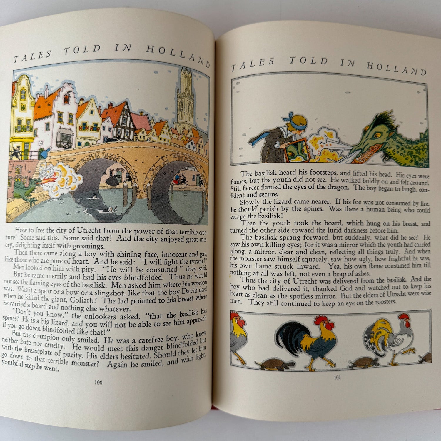 Tales Told in Holland, Olive Beaupré Miller, Maud & Miska Petersham, 1954, My Travelship Series - Pretty Old Books