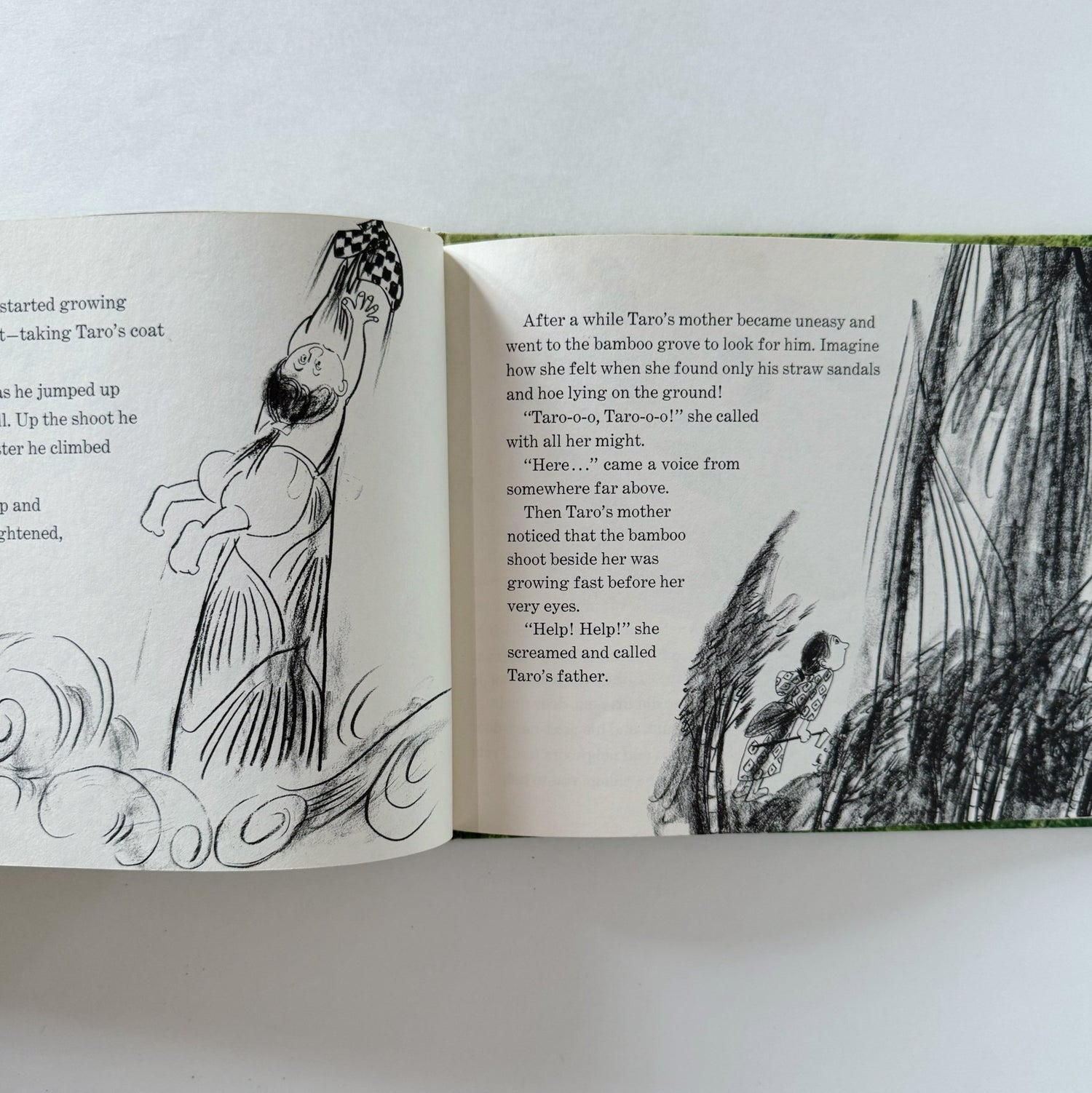 Taro and the Bamboo Shoot, Masako Matsuno, 1964, Hardcover - Pretty Old Books