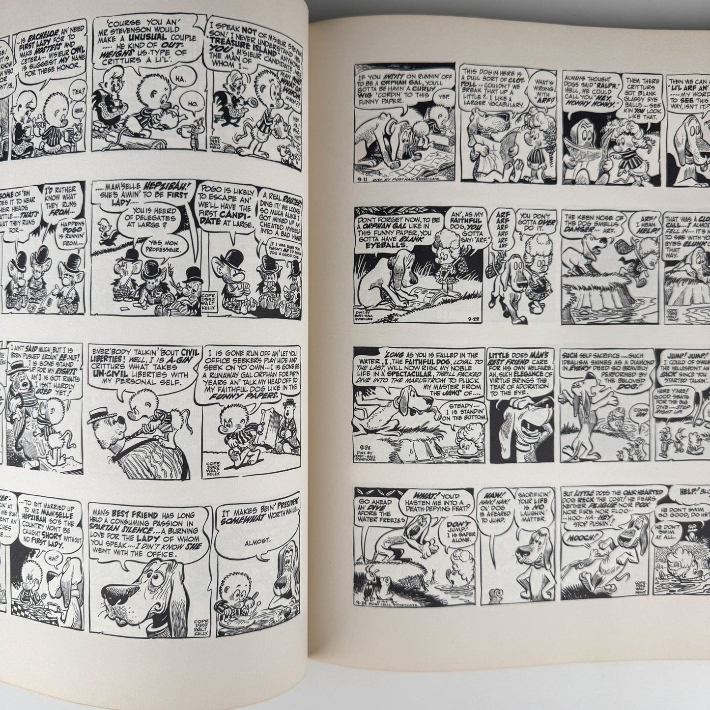 Ten Ever - Lovin' Blue - Eyed Years With Pogo, 1959 Walt Kelly - Pretty Old Books