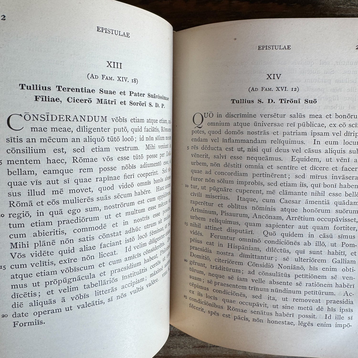 Ten Orations of Cicero, 1898, Latin Textbook - Pretty Old Books