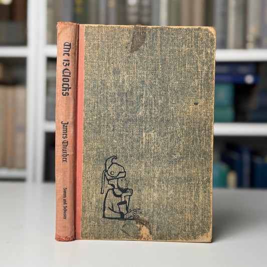 The 13 Clocks, James Thurber, 1950 Hardcover Fairy Tale - Pretty Old Books