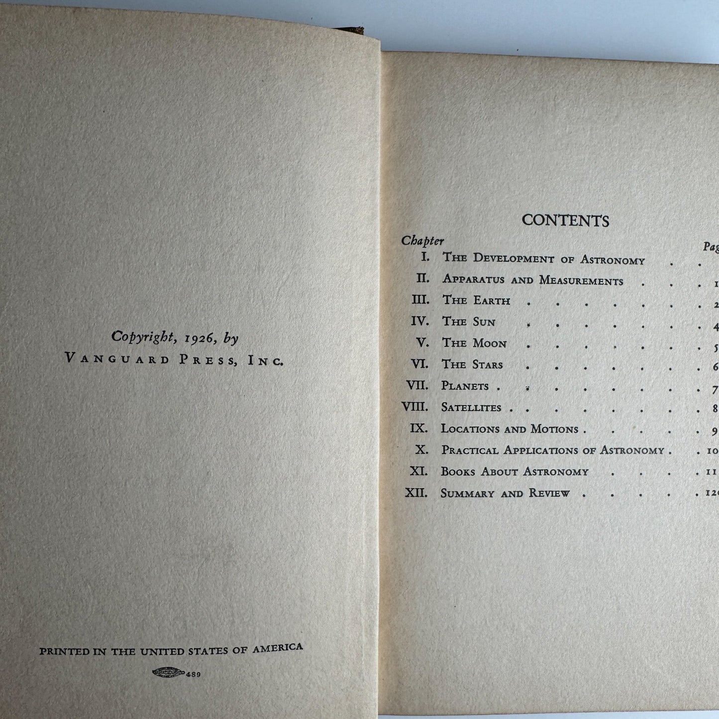 The ABC of Astronomy, Jay L. B. Taylor, 1926, Hardcover - Pretty Old Books