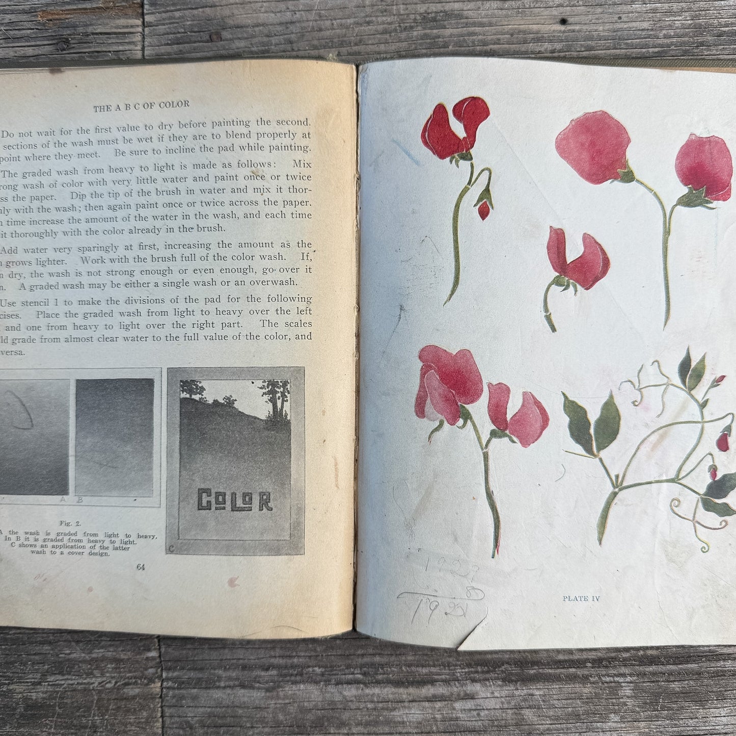 The ABC of Color, D.R. Augsburg, 1923 - Pretty Old Books