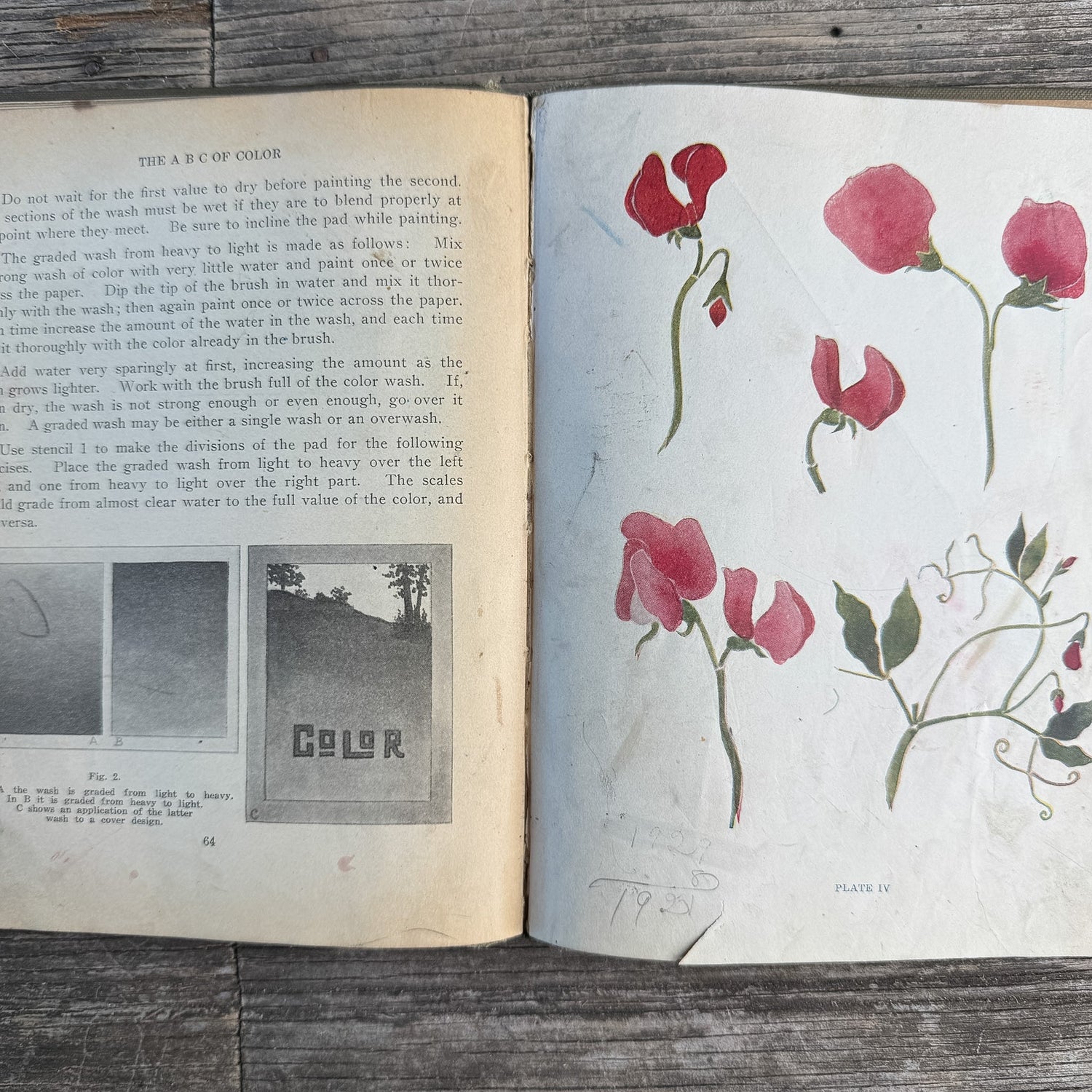 The ABC of Color, D.R. Augsburg, 1923 - Pretty Old Books