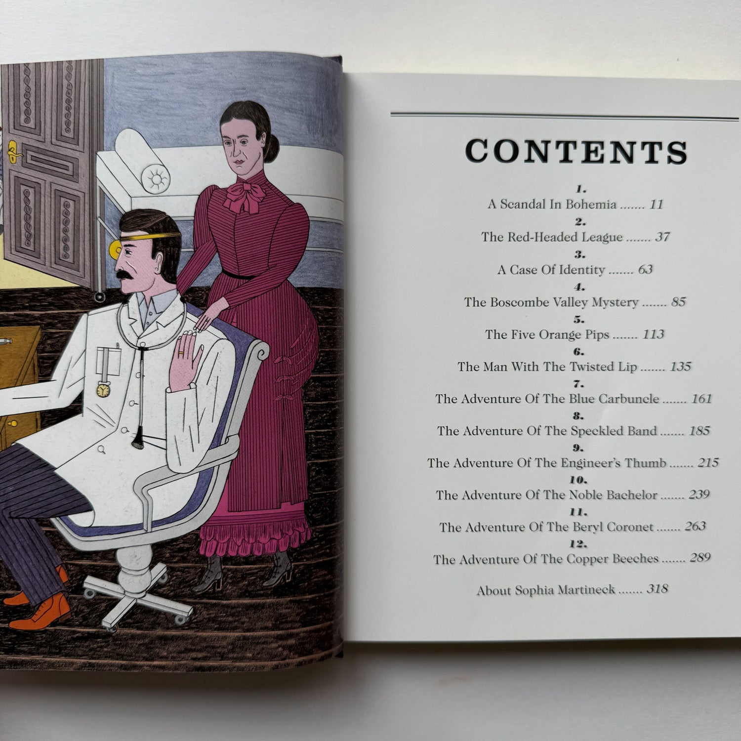 The Adventures of Sherlock Holmes, Classics Reimagined, 2015 Hardcover - Pretty Old Books