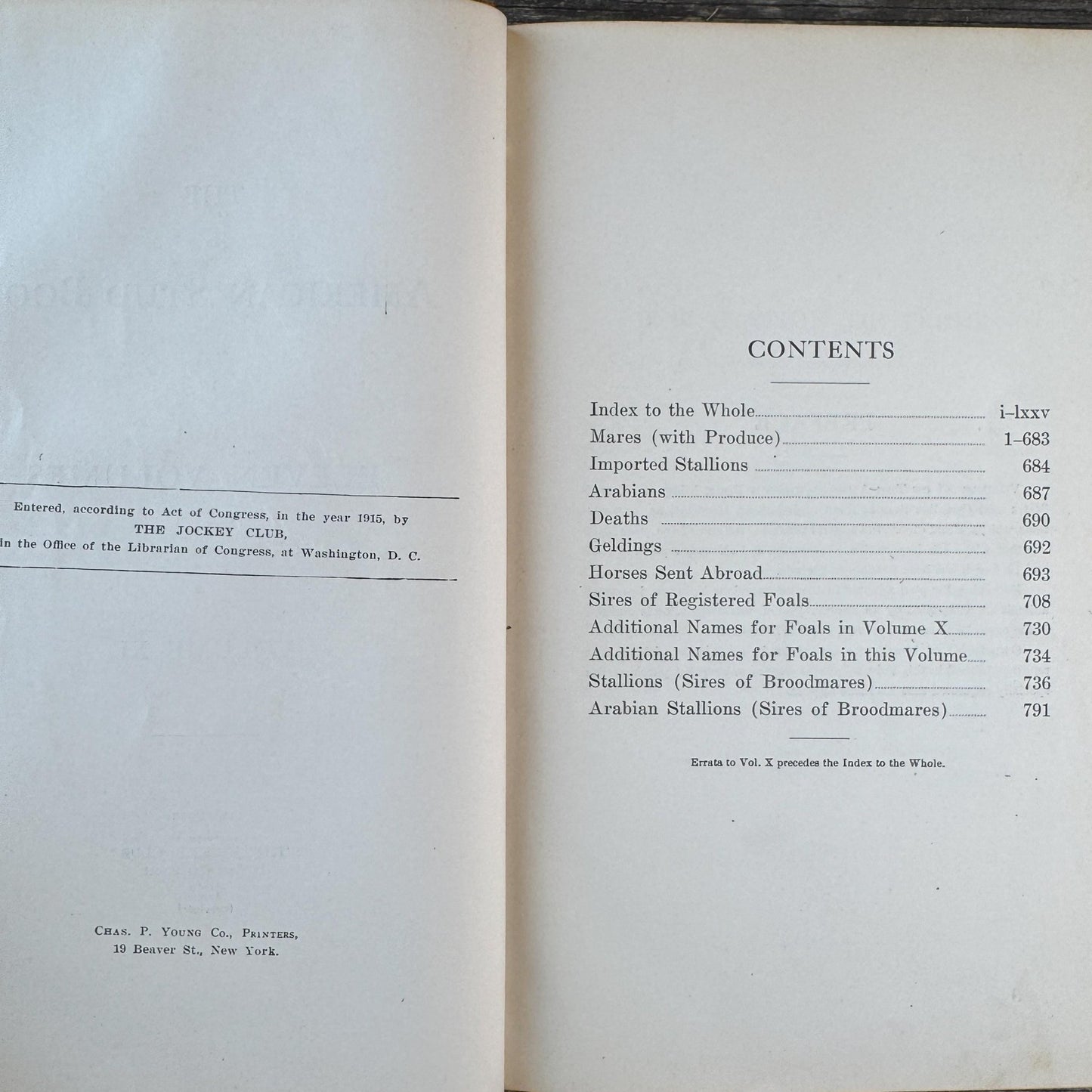 The American Stud Book, 1800s Horse - Racing Leather Bound Books - Pretty Old Books