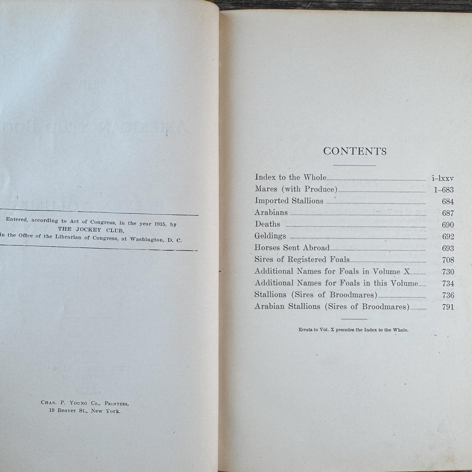 The American Stud Book, 1800s Horse - Racing Leather Bound Books - Pretty Old Books