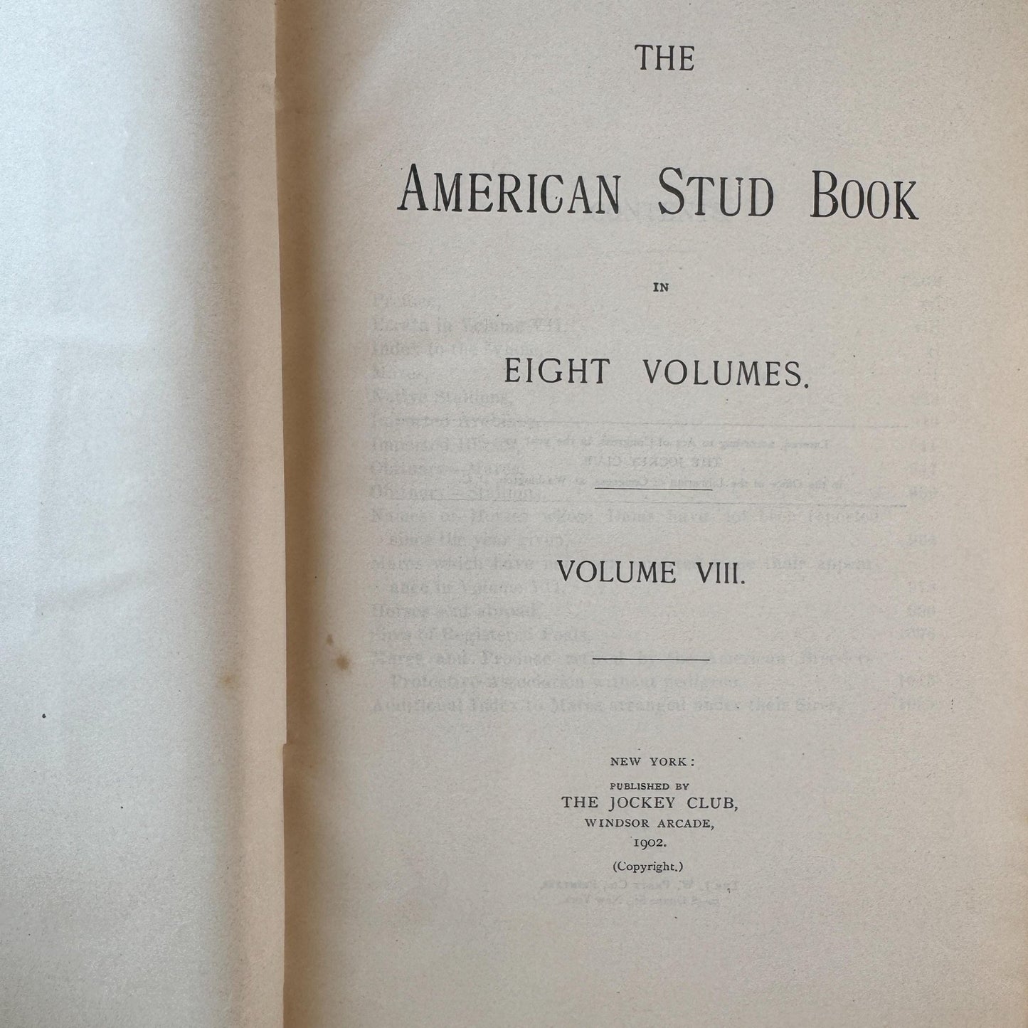 The American Stud Book, 1800s Horse - Racing Leather Bound Books - Pretty Old Books