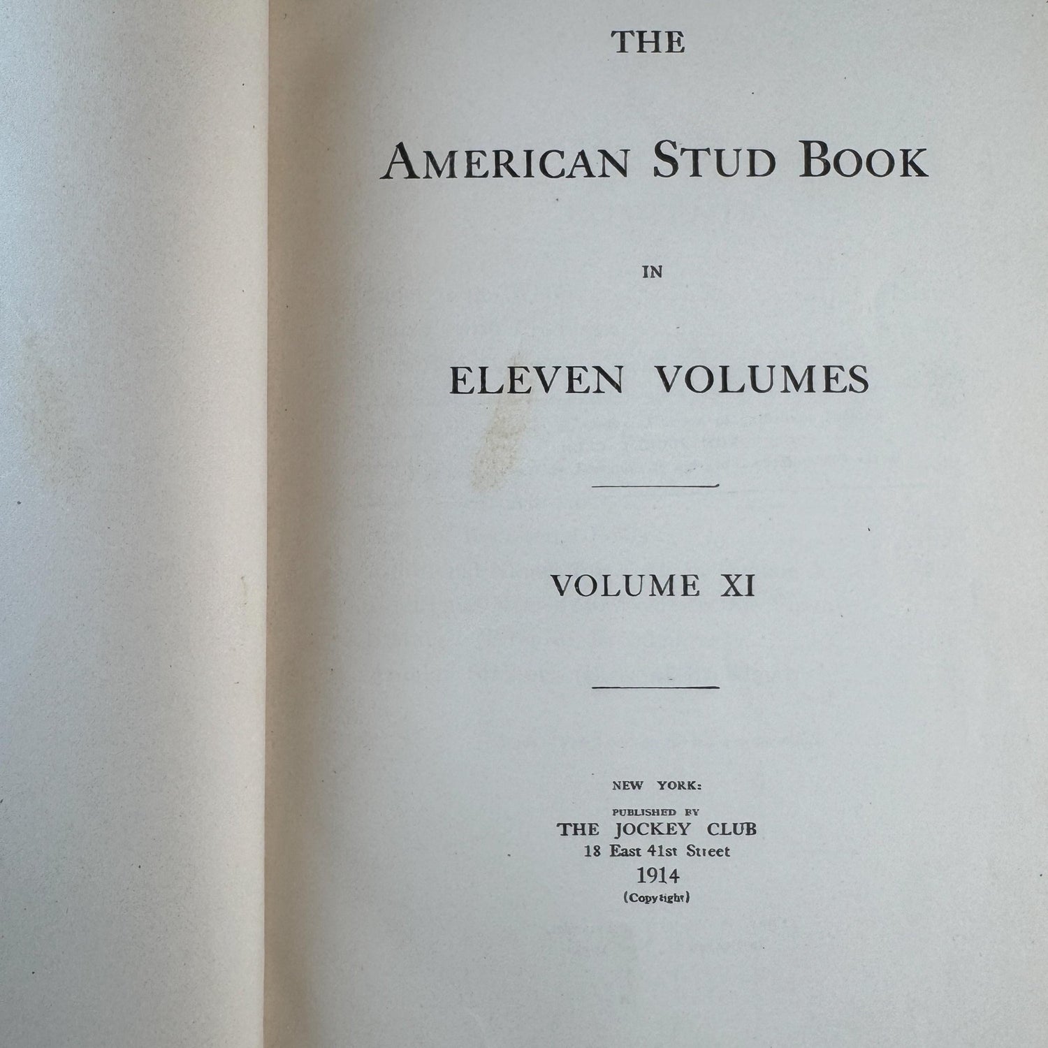 The American Stud Book, 1800s Horse - Racing Leather Bound Books - Pretty Old Books