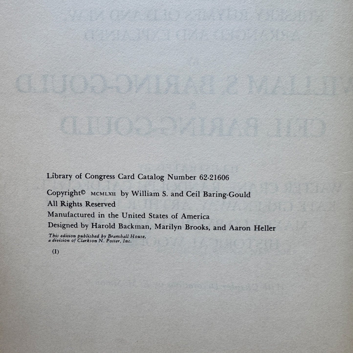 The Annotated Mother Goose, 1962 Hardcover - Pretty Old Books