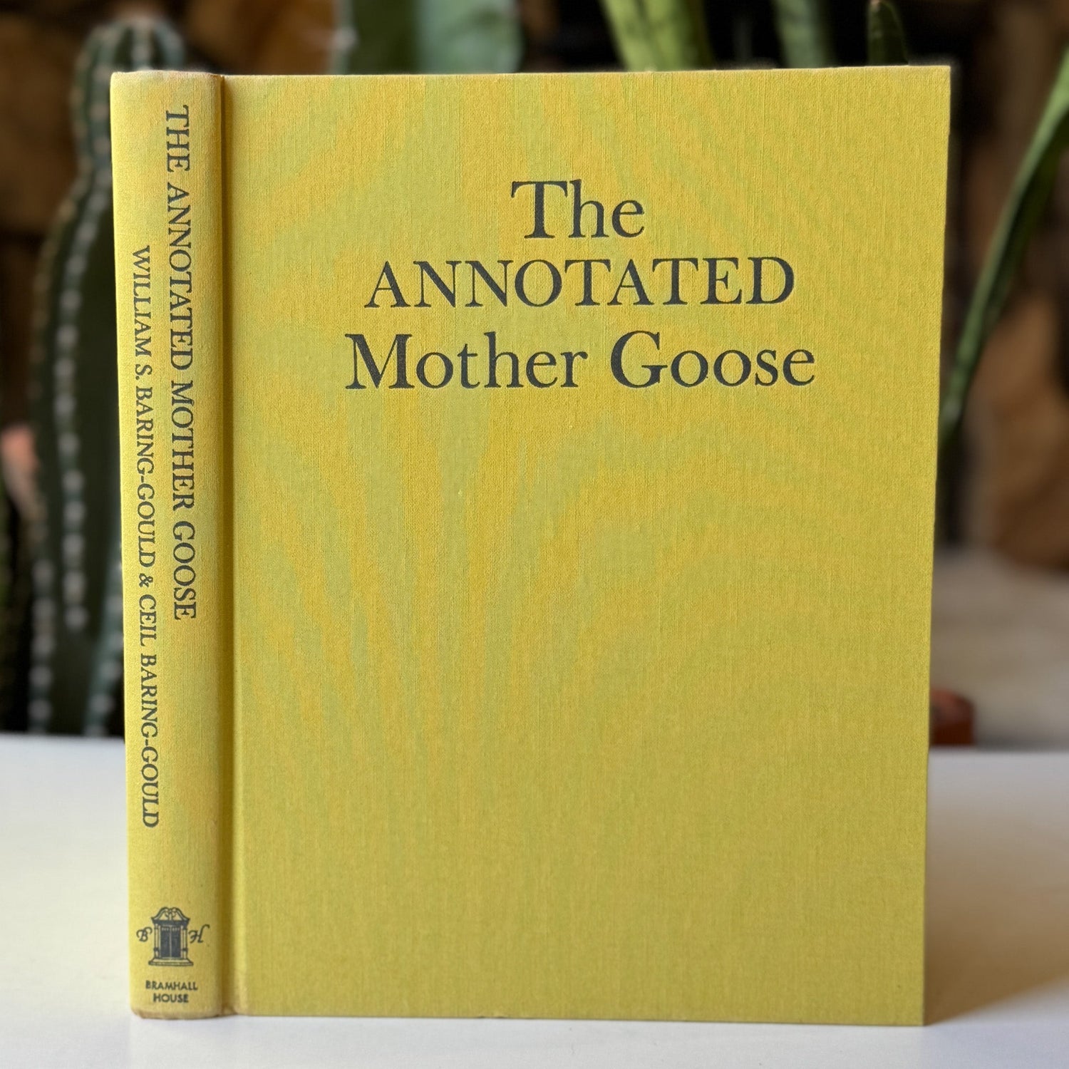 The Annotated Mother Goose, 1962 Hardcover - Pretty Old Books