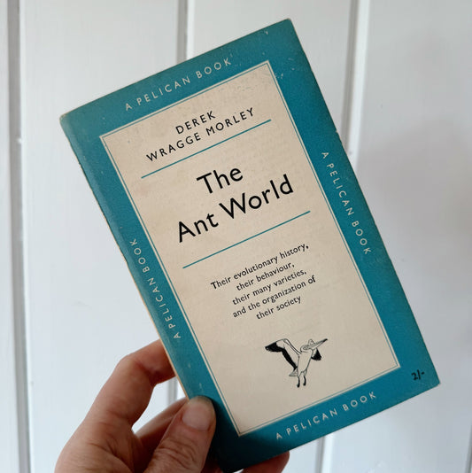 The Ant World, Derek Wragge Morley, A Pelican Book, 1953 - Pretty Old Books
