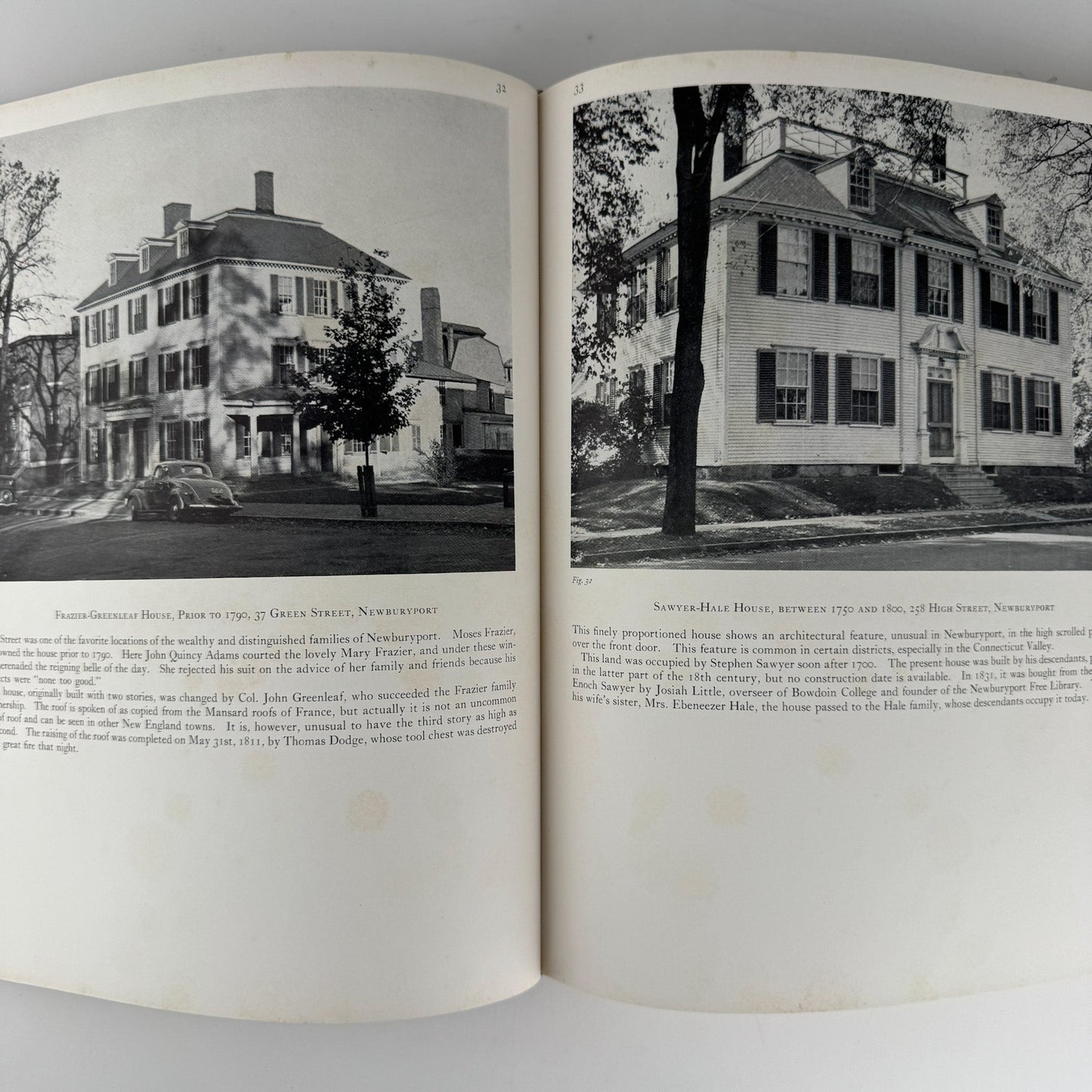 The Architectural Heritage of the Merrimack: Early Houses and Gardens, Limited Edition, 1941 - Pretty Old Books