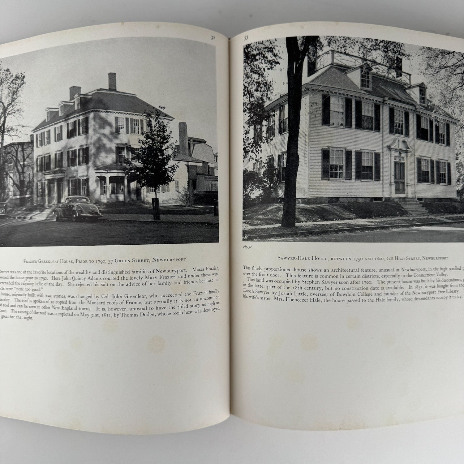 The Architectural Heritage of the Merrimack: Early Houses and Gardens, Limited Edition, 1941 - Pretty Old Books