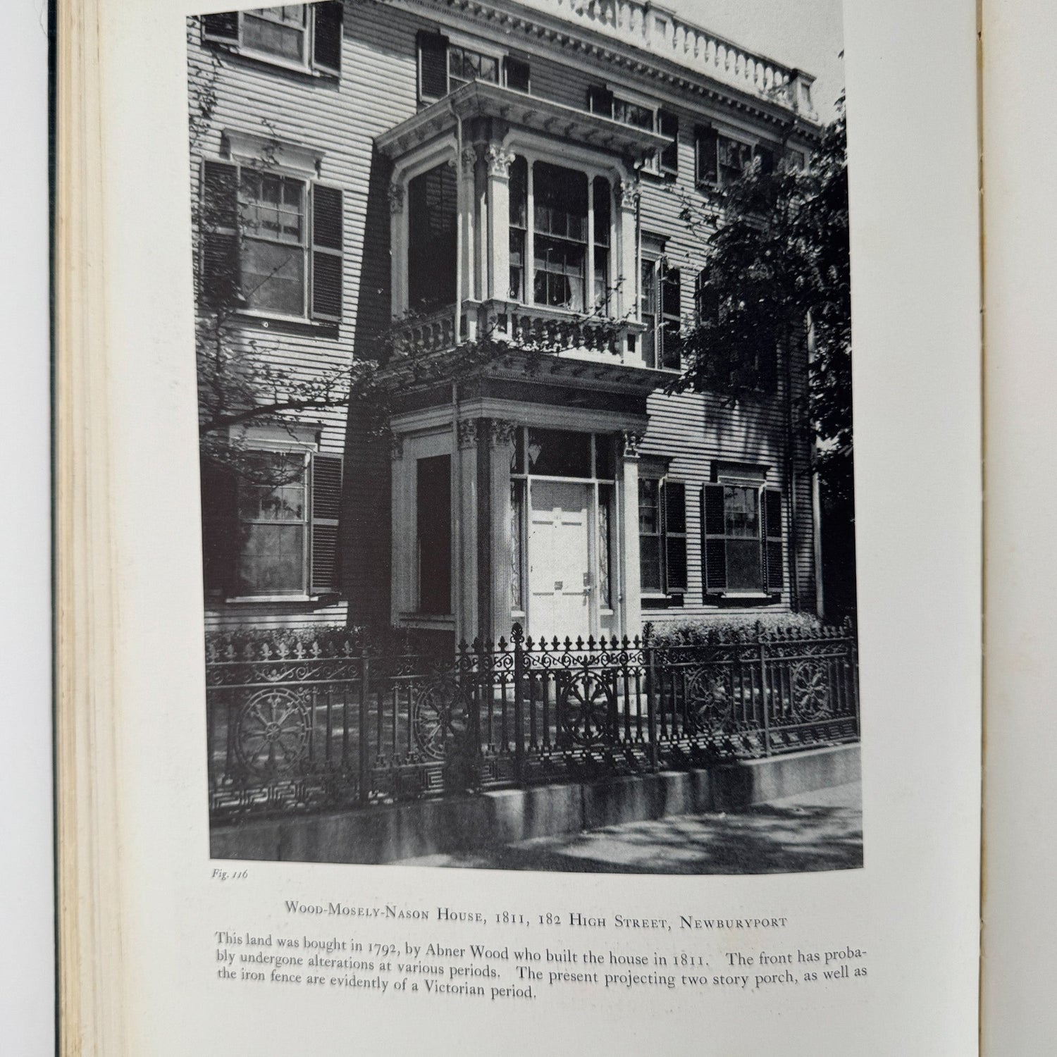 The Architectural Heritage of the Merrimack: Early Houses and Gardens, Limited Edition, 1941 - Pretty Old Books