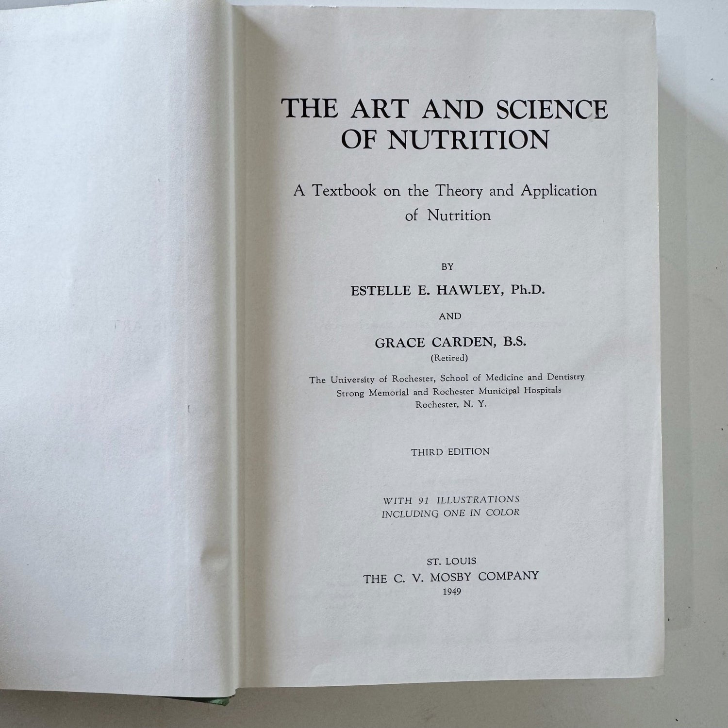 The Art and Science of Nutrition, 1948 Textbook - Pretty Old Books