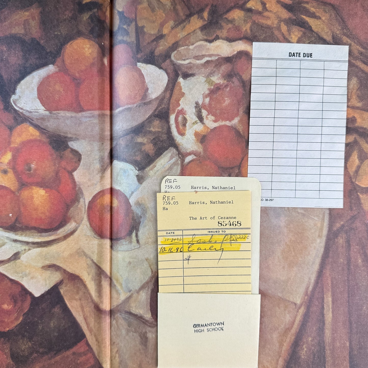 The Art of Cezanne, Nathaniel Harris, 1982 - Pretty Old Books