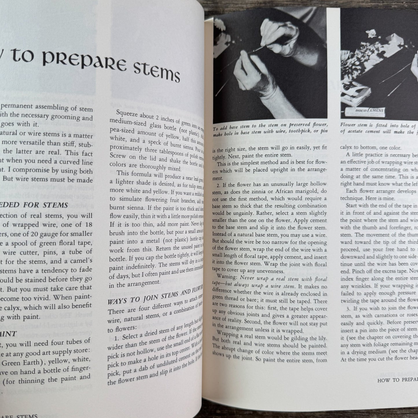 The Art of Flower Preservation, Sunset Magazine, 1962 - Pretty Old Books