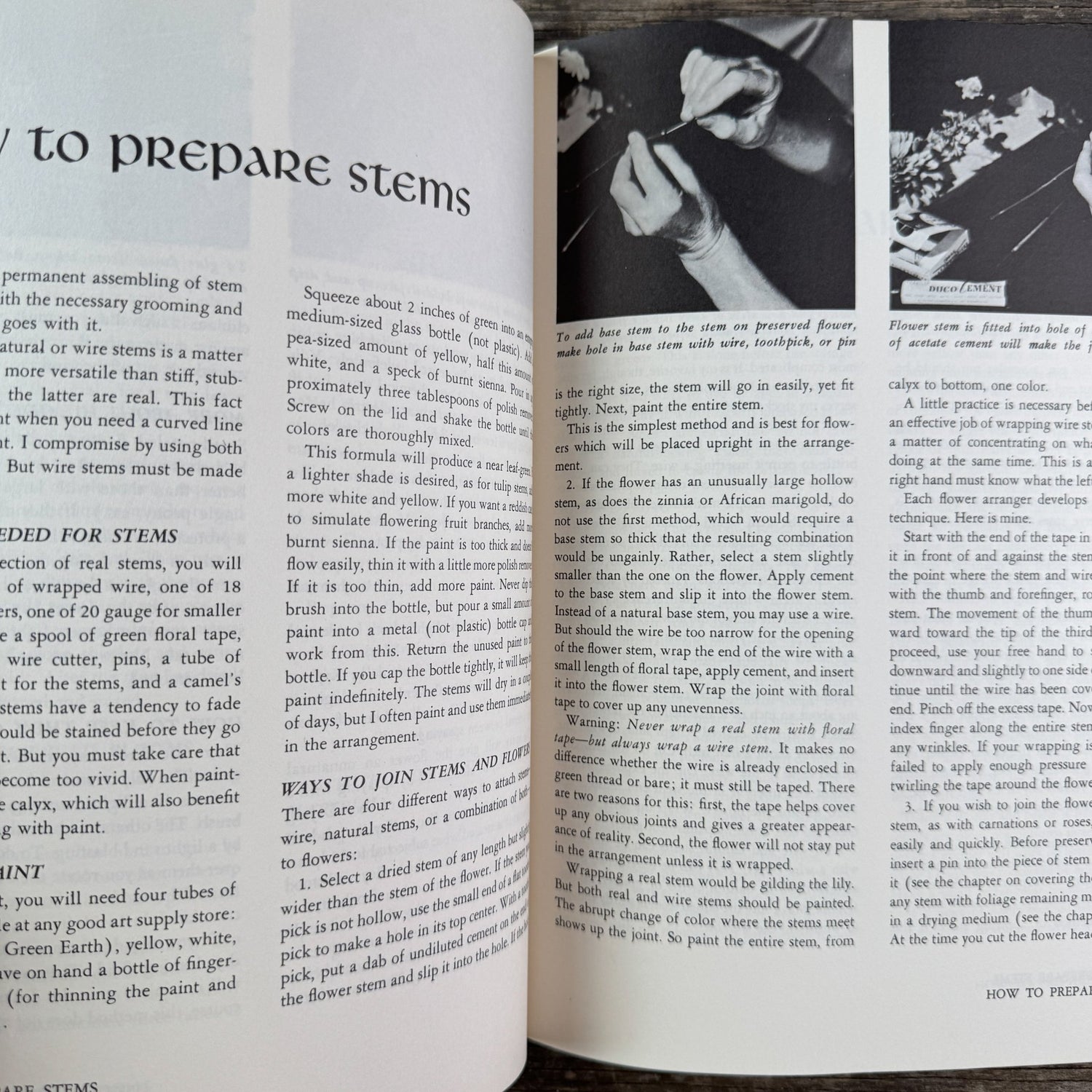 The Art of Flower Preservation, Sunset Magazine, 1962 - Pretty Old Books