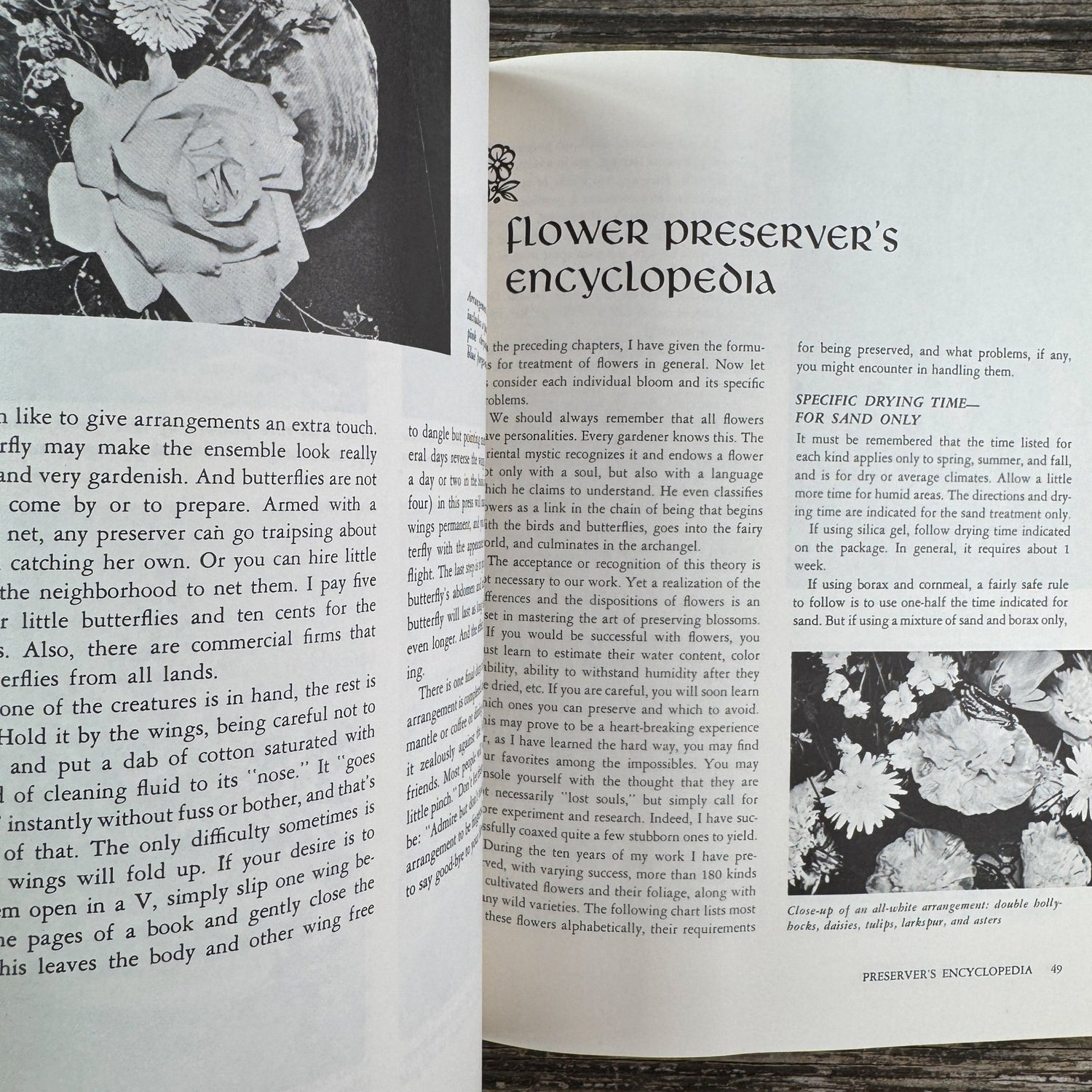 The Art of Flower Preservation, Sunset Magazine, 1962 - Pretty Old Books