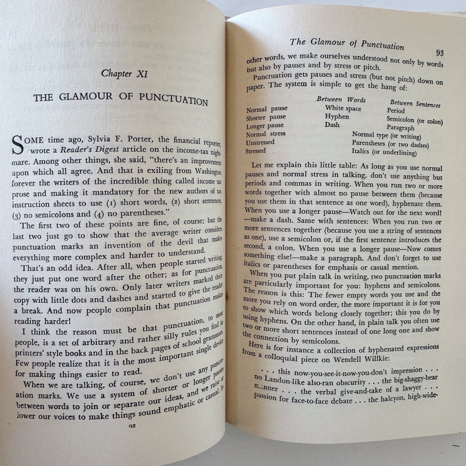 The Art of Plain Talk, Rudolph Flesch, 1946 Hardcover - Pretty Old Books