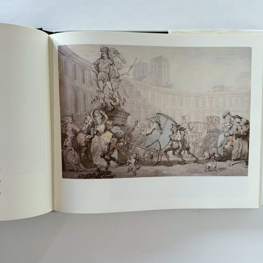 The Art of Thomas Rowlandson, 1990 Oversized Hardcover - Pretty Old Books