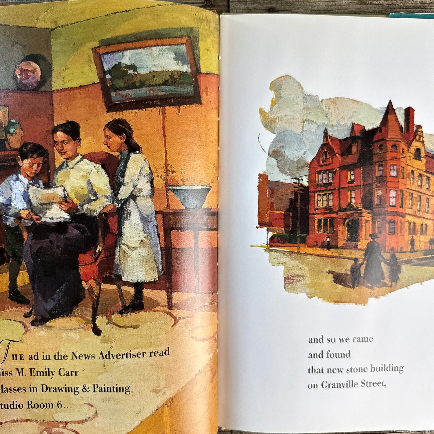 The Art Room, Susan Vande Griek, 2002 Picture Book - Pretty Old Books