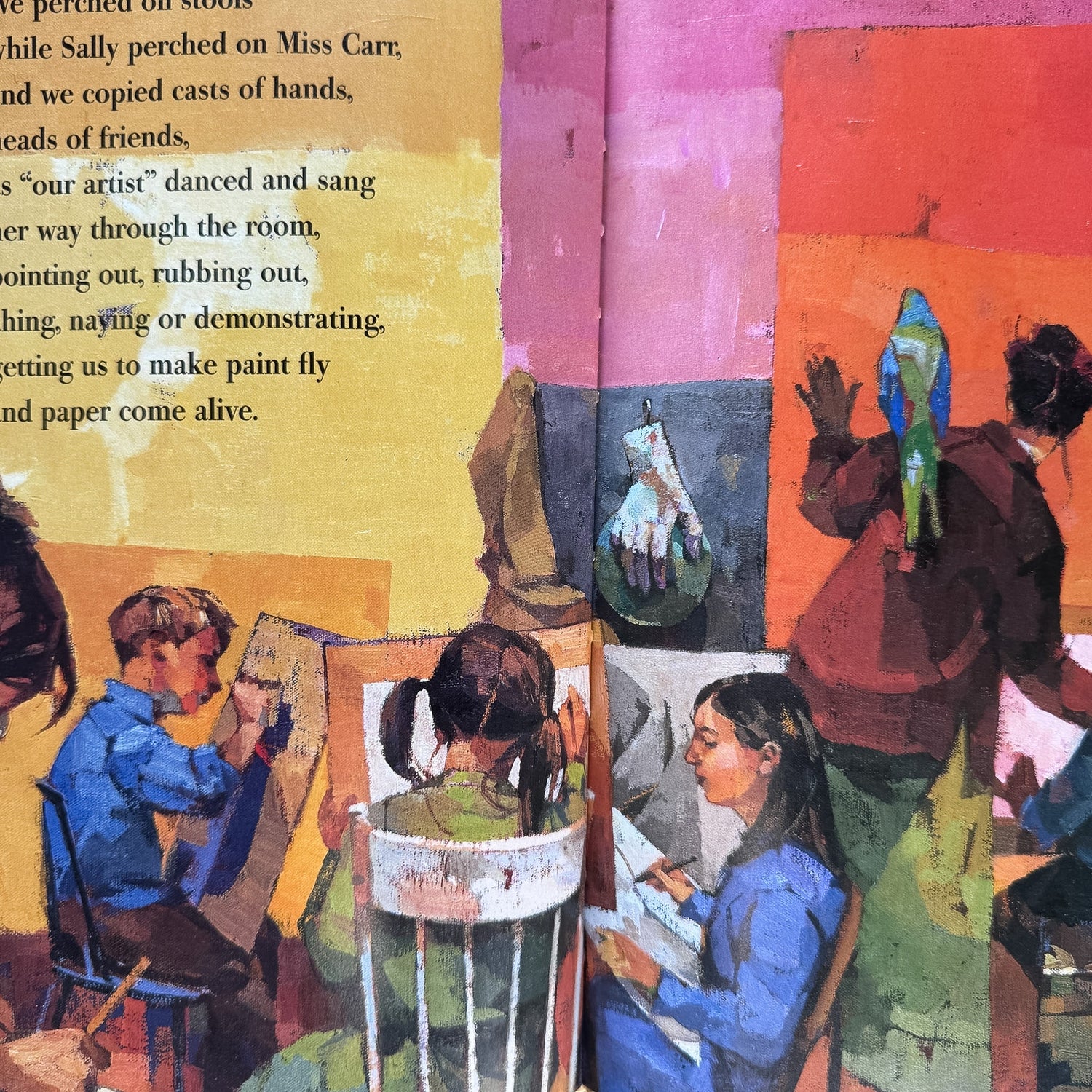 The Art Room, Susan Vande Griek, 2002 Picture Book - Pretty Old Books