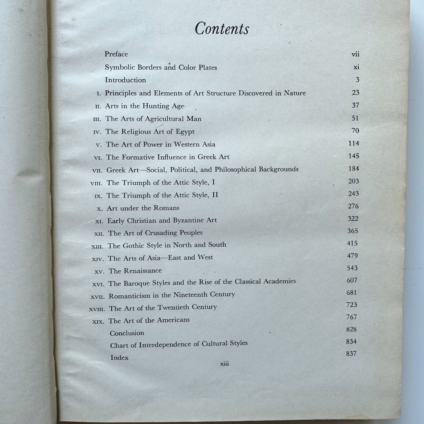 The Arts and Man, 1940, Raymond Stites, Fine Art History Hardcover - Pretty Old Books