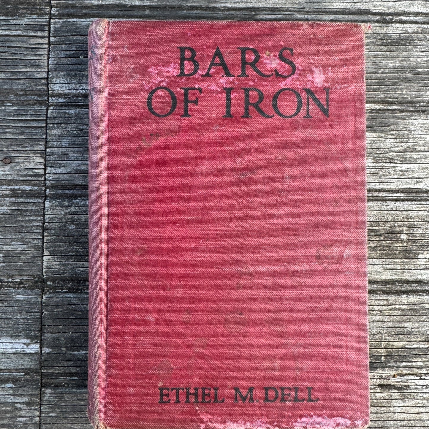 The Bars of Iron, Ethel M. Dell, 1916, A. L. Burt Company Hardcover - Pretty Old Books
