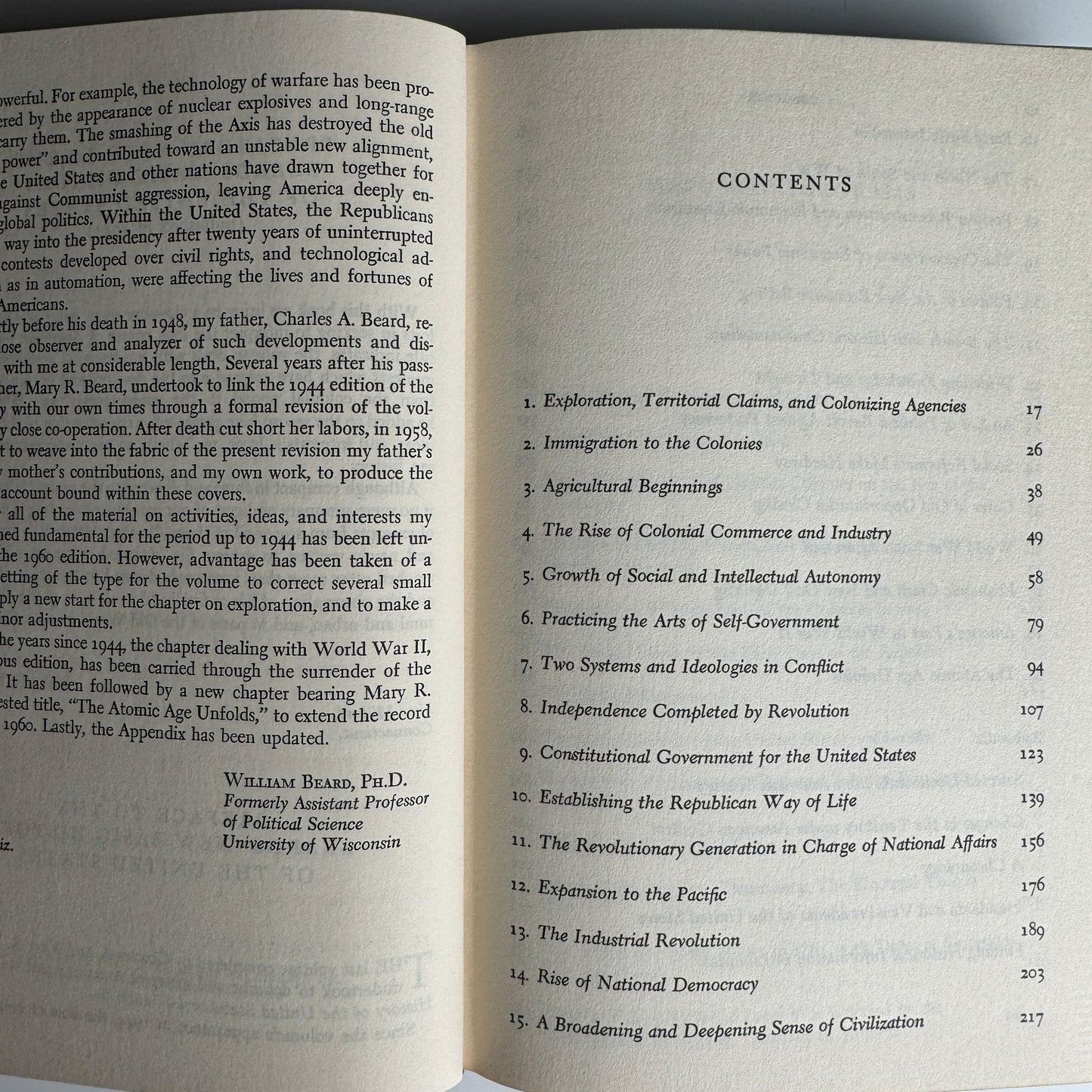 The Beards’ New Basic History of the United States by Charles A. Beard and Mary R. Beard (1960) - Pretty Old Books
