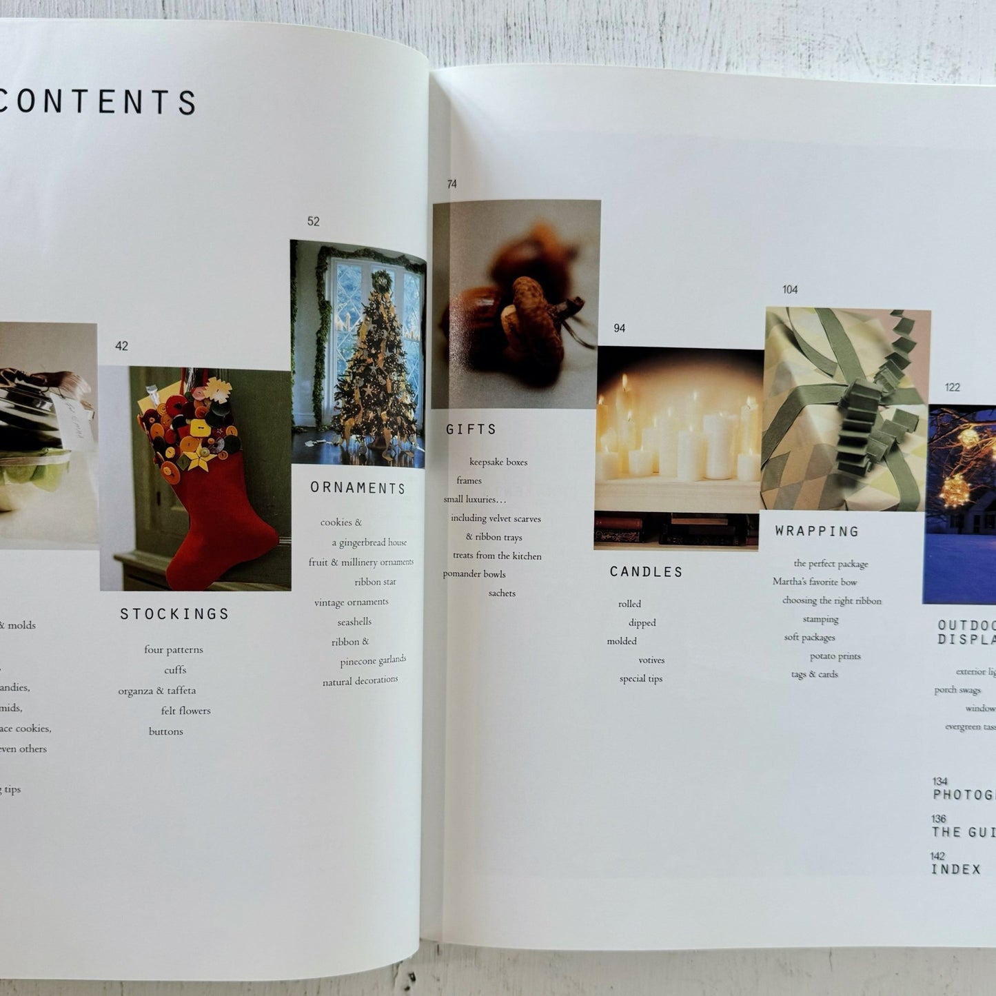 The Best of Martha Stewart Living: Handmade Christmas 1995 Vintage Hardcover - Pretty Old Books