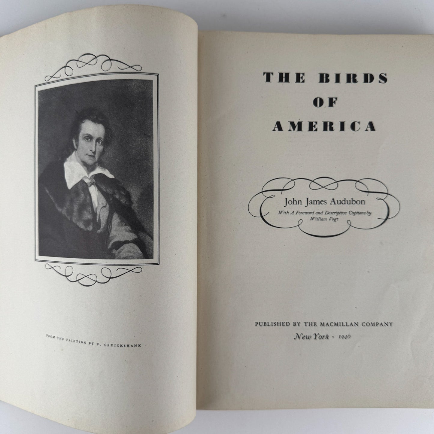 The Birds of America, 1946, John James Audubon, 5th Printing, Oversized Hardcover - Pretty Old Books