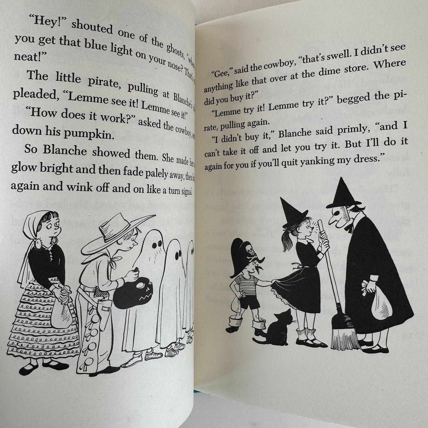 The Blue - Nosed Witch, Margaret Embry, Weekly Reader 1956 Hardcover - Pretty Old Books