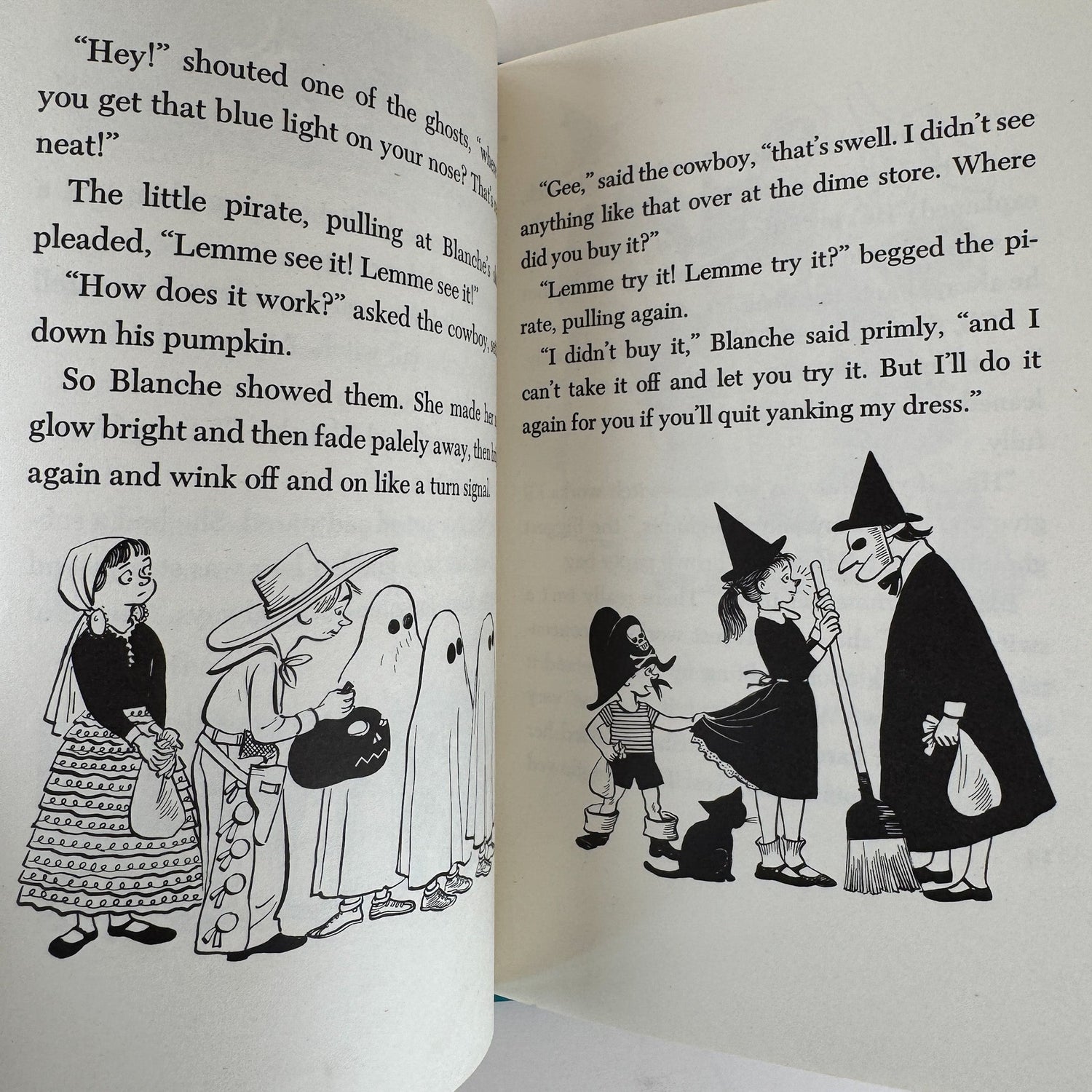 The Blue - Nosed Witch, Margaret Embry, Weekly Reader 1956 Hardcover - Pretty Old Books