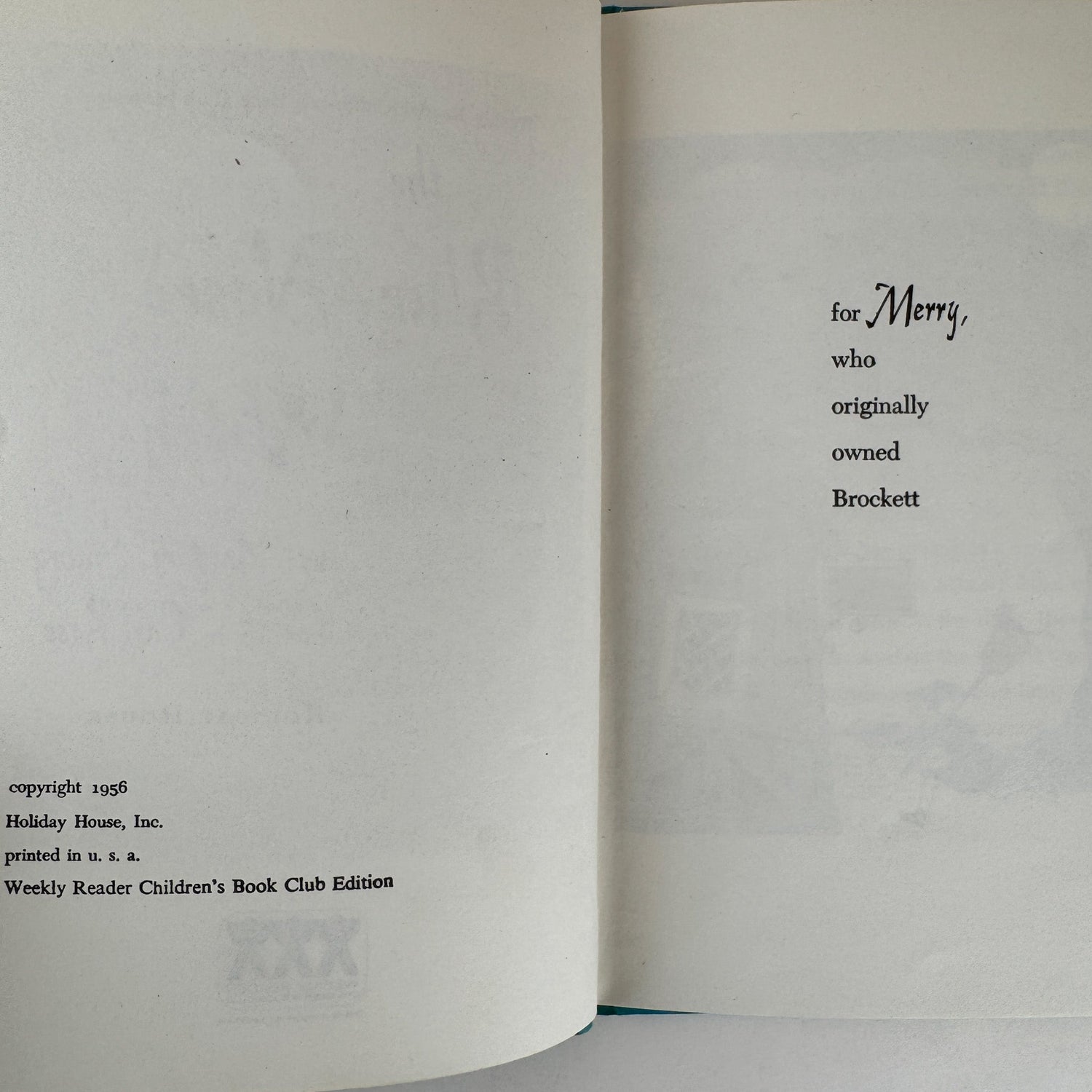 The Blue - Nosed Witch, Margaret Embry, Weekly Reader 1956 Hardcover - Pretty Old Books